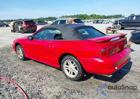 1998 Ford Mustang Gt z USA, uszkodzony, nr VIN 1FAFP45X3WF258592